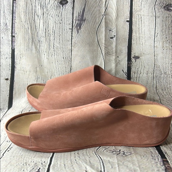 Fitflop Pink Mules & Clogs Comfortable Slip-On - Picture 7 of 12